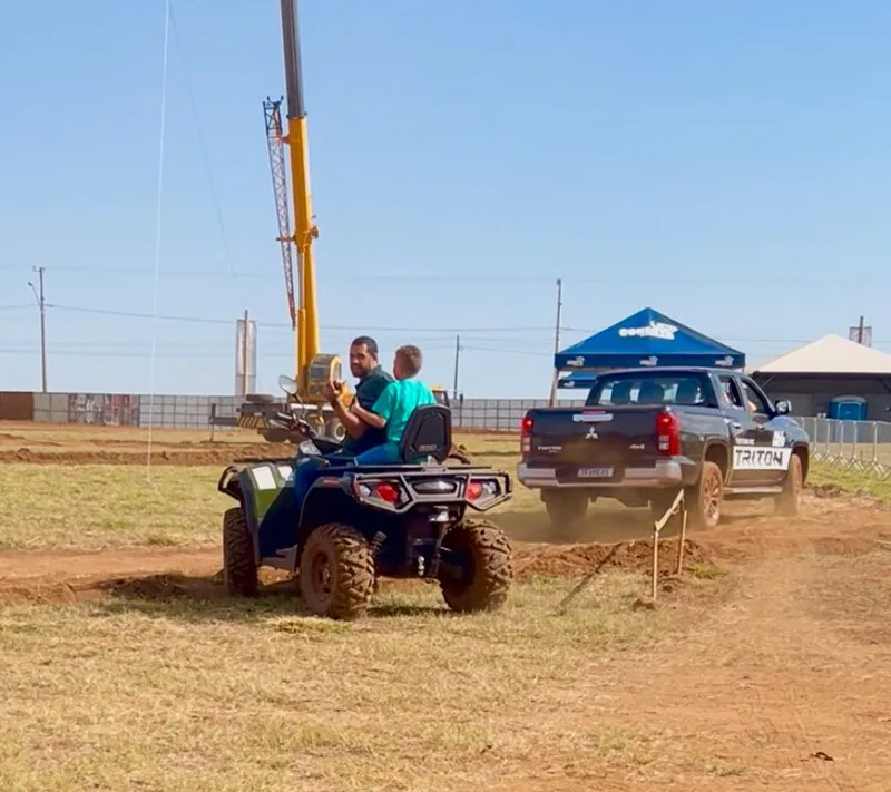 Experiência off-road no acervo da feira de 2025